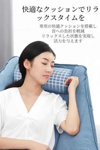 VZX 折りたたみリクライニングチェア 一人掛けソファ 完成品 ハイバック 座椅子 ラウンジ 読書椅子 リラックス パーソナル 室内外用 お昼寝 通気性メッシュ素材 枕付き 収納ケース付き 持ち運び簡単 コンパクト収納 アウトドア キャンプ ベランチェア オットマンなし グレー [4]