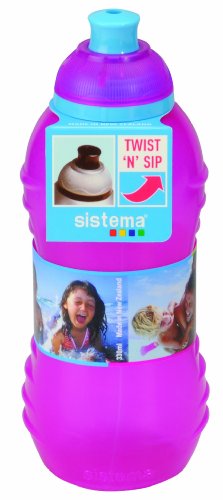 Sistema Twister Bottle, 330ml, Pink