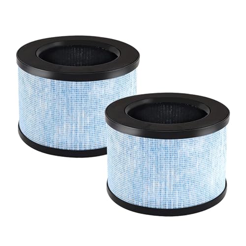 MK01 Air Filter replacement for Aroeve Air Purifiers Filter MK01 MK06,True Filter Compatible with ToLife TZ-K1, Kloudi DH-JH01,Pomoron MJ012H,EPI080/EP1080,FreAire HAP601& KN6391,2 Pack by ATXKXE - Used condition - US$12.77