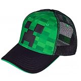 EZ-Shoppy - Baseballkappe Snapback Creeper Einheitsgröße verstellbar Jungen, grün, Einheitsgröße