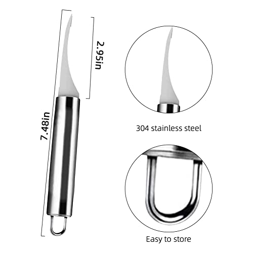 4 Pcs Shrimp Peeler Kitchen Tool Shrimp Peeler Set For Shrimp Cleaning And Peeling (A) #TOP7