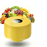 Lemon Yellow 3 in 1 Jar Vacuum Sealer – One Touch Auto Stop for Wide & Regular Mouth Mason Jars