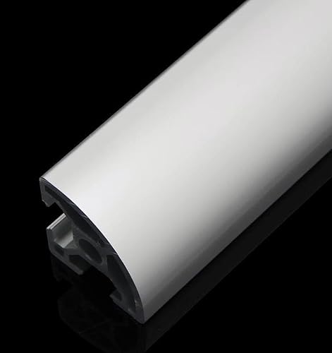 Miniatura 4 de TEN-HIGH Perfil de extrusión de aluminio 3030R 55.12 pulgadas55.118 in Estándar europeo para impresora 3D y CNC DIY (Cantidad 4 piezas, Grosor 0.087