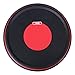 Mugig Drum Practice Pad 12 inch,Classic Stable Pratice Pad with 2 Different Hitting Surfaces, Silent, Damping and Non-slip Drum Pad, Perfect Mimic the Snare Drum Pad (Black & Red)
