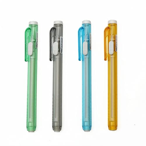 1Pc Pen-Type Retractable Erasers Pencil Eraser Multi-Color Cute Random Sending Professional Design