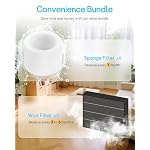 6000S Humidifier Filter Replacement for LEVOIT, 8 Gray Wick + 8 Sponge - Image 6