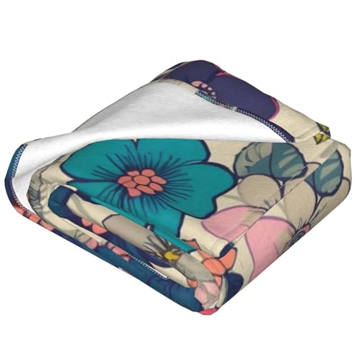 Couverture flanelle légère contre le froid nocturne sur lit - 5