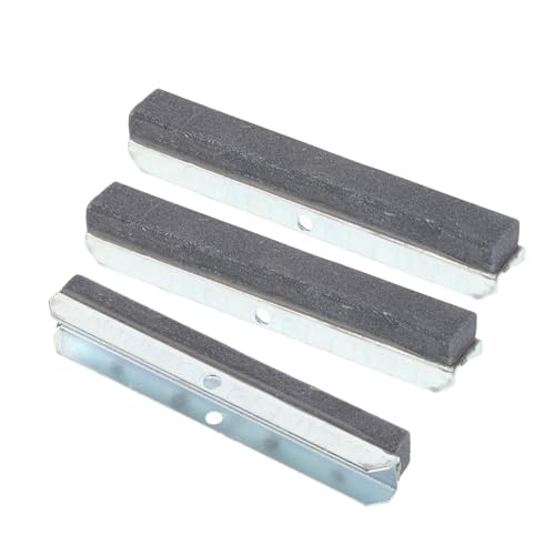Gatuida Lot De 3 Pierres Cylindriques De Rechange 3 Pouces Pour Outil De Rodage à 3 Mors, Meules Pour Polissage Et Meulage De Cylindres Moteur, Accessoires Pour Entretien Automobile Industriels