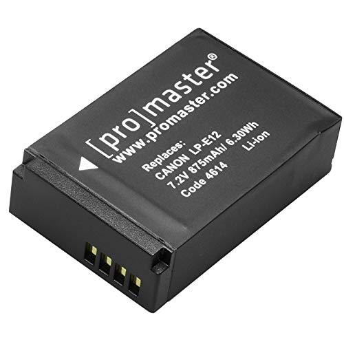 Promaster Li-Ion Battery For Canon Lp-E12, (Model 4614) #TOP1