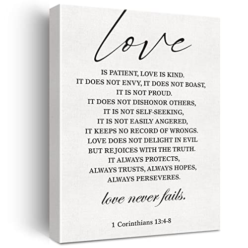 Best Love Is Patient Wall Art To Add To Your Home Decor