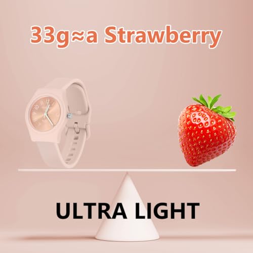 Damenuhr, Damen Analog Quarz Uhr mit Silikon Armband, Uhren Damen Sportlich Elegant Casual Armbanduhr Krankenschwester Quarzuhr Farbe Buntfarbig, 3 Zeiger, 38 mm Gehäusegröße – Bild 5