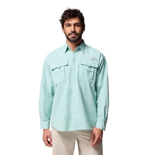 Chemise PFG Bahama II Columbia XL homme jade brumeux nylon durable