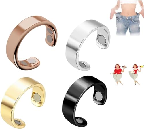 Goleadio 2024 New Olux Ring 1ST Gen,Olux Magnetic Ring,Lymphatic Drainage Therapeutic Magnetic Ring,Acupressure Magnetisc Ring Olux Rings for Women Men (Mixed)