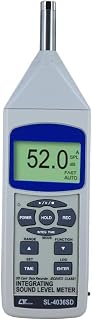 Sound Level Meter Class-1 (Range: 30 to 130 dB) for Industries, Vehicle Noise, Environmental Noise Along with Calibration Certificate by Lutron SL-4036SD