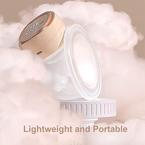 Bomba tira leite vestível para amamentação Bomba tira leite elétrica portátil Mãos livres 3 modos 9