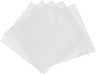 Veemoon 50pcs Vinyl Record Bag Vinyl Sleeves Vinyl Sleeve Protectors Vinyl Record Protector Vinyl Records Albums Vinyl Record Album Sleeve Vinyl Record Cover Vinyl Record Crystal Sleeve