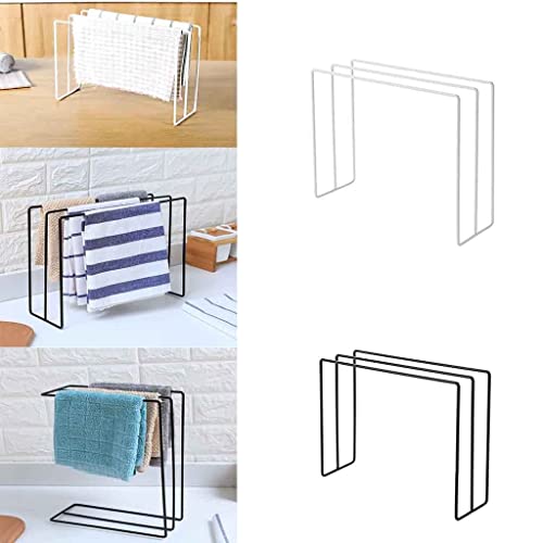 Serviette de cuisine porte-toile pliable et support de séchage rag - 4