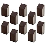 MAGICLULU 10 Stück Teiliges Schleifschwamm Hochdichtem Emery Topfreinigung Rostentfernend...