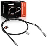 A-Premium Rear Driver Side Parking Brake Cable Assembly Compatible with Chevrolet & GMC Models: Silverado 1500, Silverado 1500 Classic, Silverado 2500, Sierra 1500, Sierra 1500 Classic, Sierra 2500