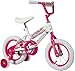 Dynacraft Magna Girls 12" Sweet Heart Bike, Small, White/Pink