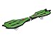 Zoom Stik® Caster Board / Skateboard - Light Up Wheels! - June 2016 (Green)
