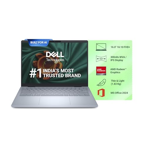 Dell DB16255, AMD R7-350 AI Processor, 16GB LPDDR5X RAM, 1TB SSD,...