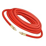 Superflex For TIG Torch Power Cable 12.5ft for 9 17 Series Air Cooled Welding Torches CK57Y01RSF High Flexibility Silicone Hose Red Replacement Cord