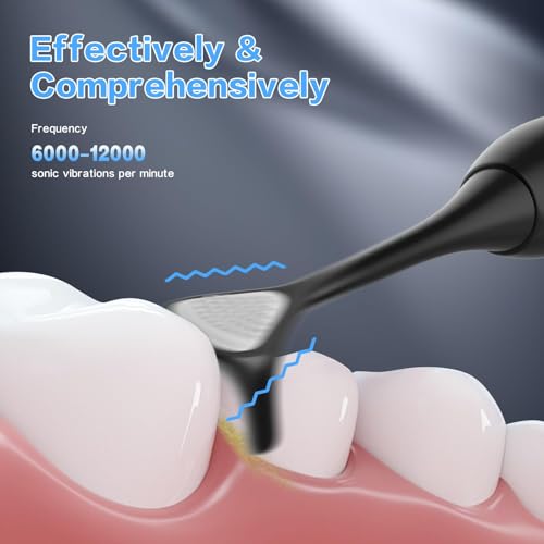 Voraiya Advanced Electric Flosser Dental Floss | Gum Stimulator | Tongue Scraper | Rechargable Power Flosser for Teeth Cleaning | Effective Plaque Removal for Adults & Kids (50 Floss Heads)