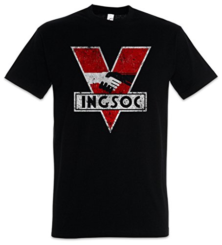Urban Backwoods 1984 Logo Vintage INGSOC Uomo