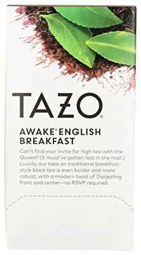 Tazo Awake English Breakfast Black Tea Filterbags, 20 Count-1.8 Oz #TOP5