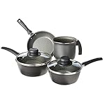 Conjunto 04 Peças Preto Aluminio Antiaderente Linha Essencial Multiflon, de Panelas 17 41oEH0OIrnS. SS150