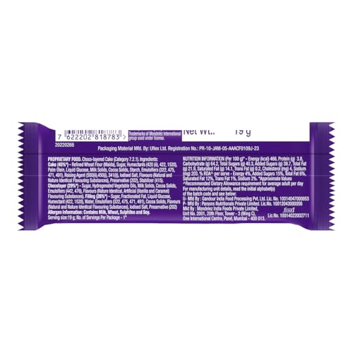 Image of Cadbury Chocobakes Choco Layered Cakes, 17g Pouch