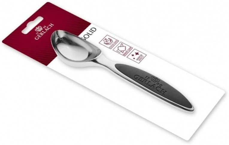 Gerlach Solid Ice Cream Spoon Stainless Steel