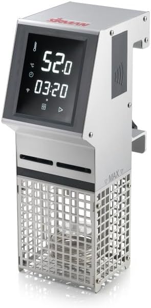 SIRMAN SOFTCOOKER WI-FOOD Sous-Vide Cooker 5 Touchscreen, Wi-Fi & NFC Connectivity, Stainless Steel Construction, HACCP Logging, Multitimer Function