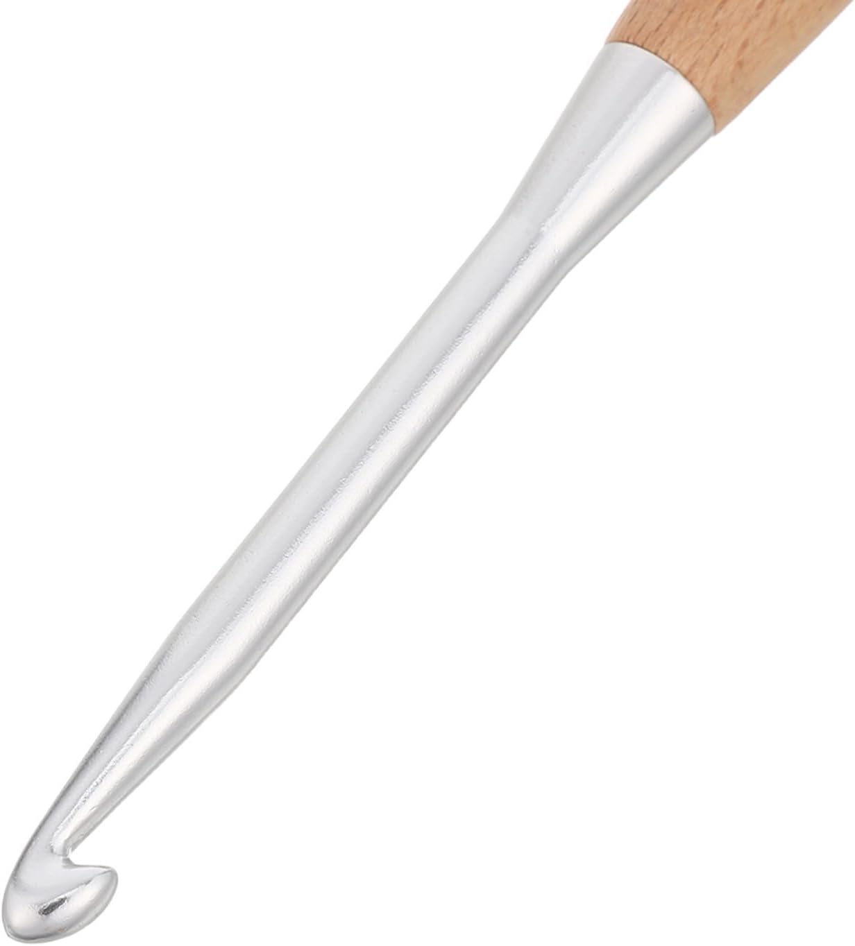 Wood Handle Inline Crochet Hooks 3-6.5mm for Beginners