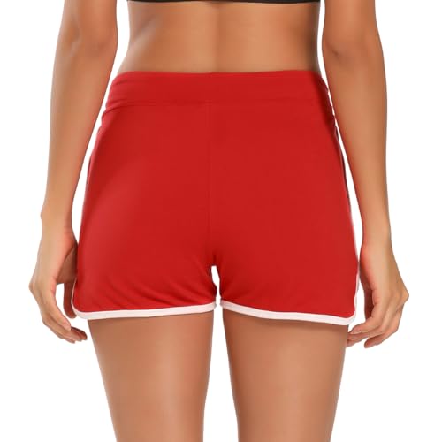Image of HDE Women's Retro Fashion Dolphin Running Workout Shorts
