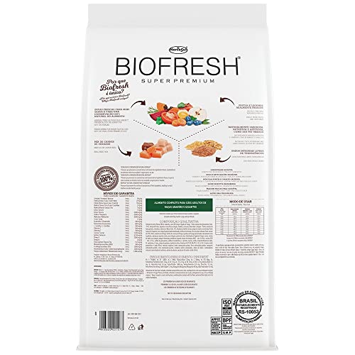 Ração Biofresh Cães Adultos Raças Grandes e Gigantes 10,1kg