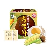 [Nokchawon] Korean Corn Silk Tea Bags - Caffeine Free Roasted Corn Tea for Wellness, Daily Hydration and De-bloating Support - Traditional Savory Grain Tea - 50 Count