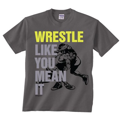 Image Sport Wrestle Like You Mean It T-Shirt