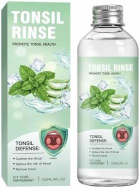 Tonsil Stone Remover, Tonsil Stone Mouthwash to Help Soothe Tonsils, Oral Rinse Liquid for Eliminating Bad Breath & Soothe Dry Mouth, Fresh Breath