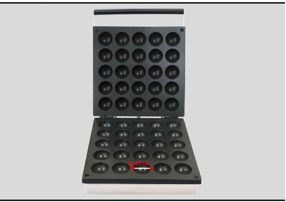 Taiwan Snack Bomb Burner/25 Hole Bomb Burner/Japanese Bomb burner Waffle Maker Machine Commercial Small Baker (voltage 220v)