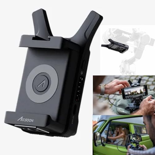 Accsoon CineView Nano Transmetteur sans Fil Entrée HDMI 0,06 s 150 m Ultra Faible délai HD 1080p60fps Compatible avec iOS Android pour Le Streaming en Direct...
