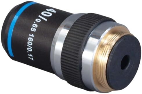 OMAX 40X (Spring) Achromatic Objective Lens for Compound Microscopes