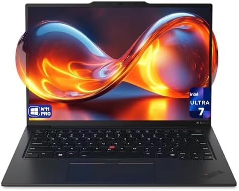 Lenovo ThinkPad X1 Carbon Gen 12 Laptop, Intel Ultra 7-155U, 32 G...