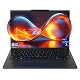 Lenovo ThinkPad X1 Carbon Gen 12 Laptop, Intel Ultra 7-155U, 32 GB LPDDR5x RAM, 1 TB PCIe SSD, 14' WUXGA (1920x1200) Display, Integrated Graphics, Backlit Keyboard, FP Reader, W11 Pro, Eclipse Black