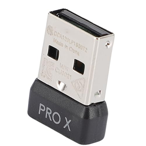 USB Dongle Mouse Receiver Adapter, USB Wireless Mouse Receiver Adapter Replacement, Portable, with Storage Case for Gaming