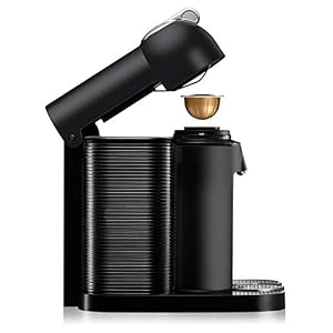 Nespresso Vertuo Coffee and Espresso Machine by Breville, Matte Black (Renewed) Nespresso Vertuo Coffee and Espresso Machine by Breville Matte Black Renewed
