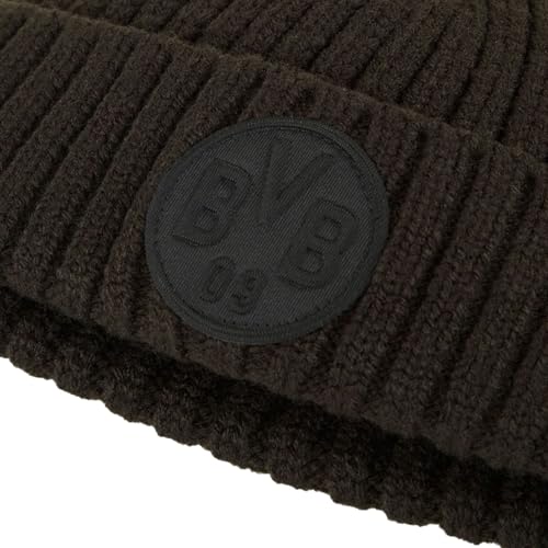 Bonnet monochrome Noir PUMA BVB au design épuré et maille extensible - 3