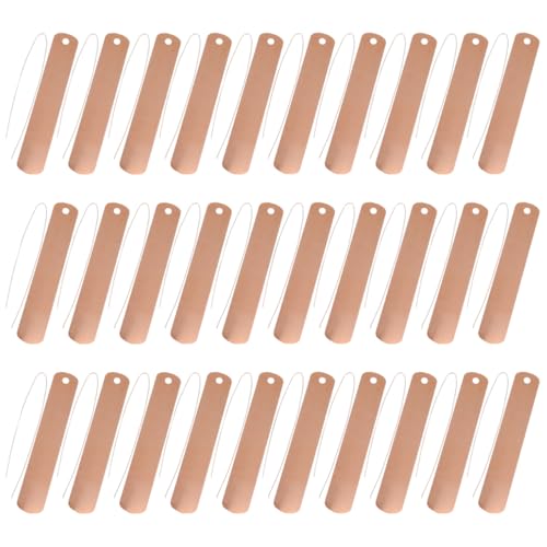 30PCS Copper Plant Labels Plant Tags: Garden Markers Name Tags Reusable Garden Labels Markers Hanging Nursery Label Stakes Signs for Outdoor s