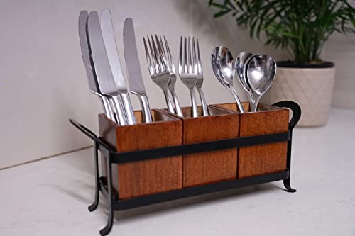 Stonarc Silverware Caddy, Silverware Holder, Cutlery Organizer, Flatware And Utensil Storage, Kitchen Caddy, Flatware Caddy. Farmhouse Kitchen Decor. #TOP2
